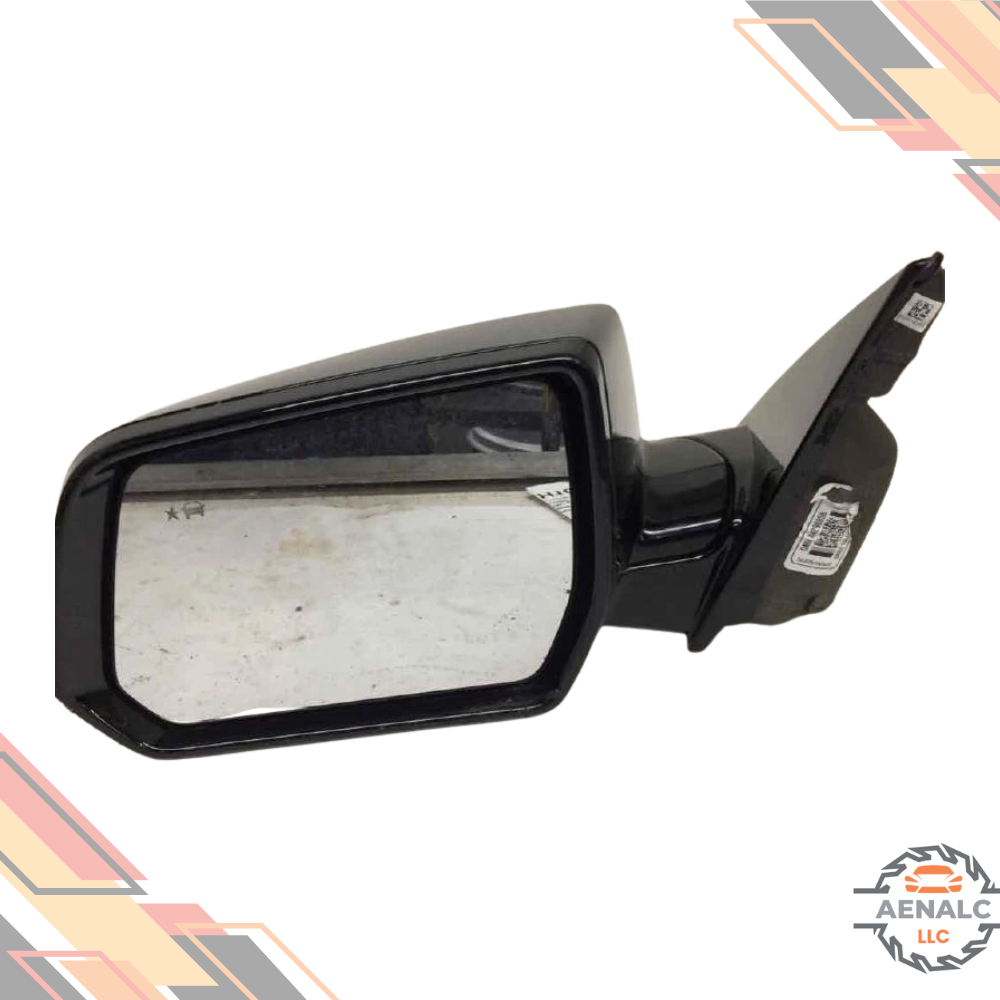 2018–2022 Chevrolet Traverse Left Driver Side View Door Mirror Black OEM — view 2