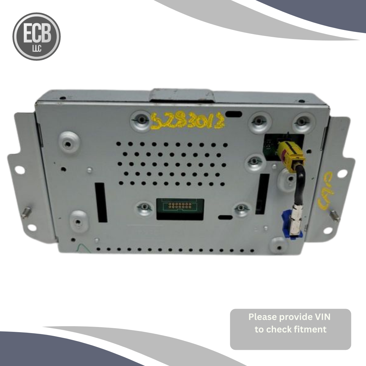 2017–2019 Ford Fusion GPS Navigation 8" Display Screen OEM — view 2