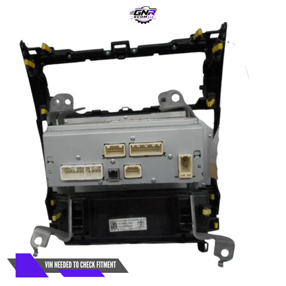 2012 Toyota Camry Radio Display & Receiver OEM — view 2