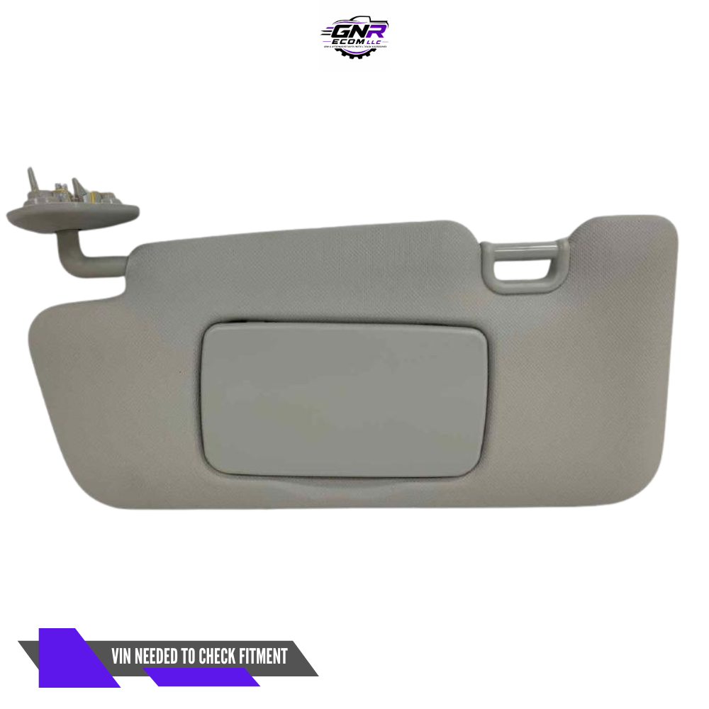2017–2023 Subaru Impreza LH Driver Sunvisor Sun Visor with Mirror & Extender OEM — view 2