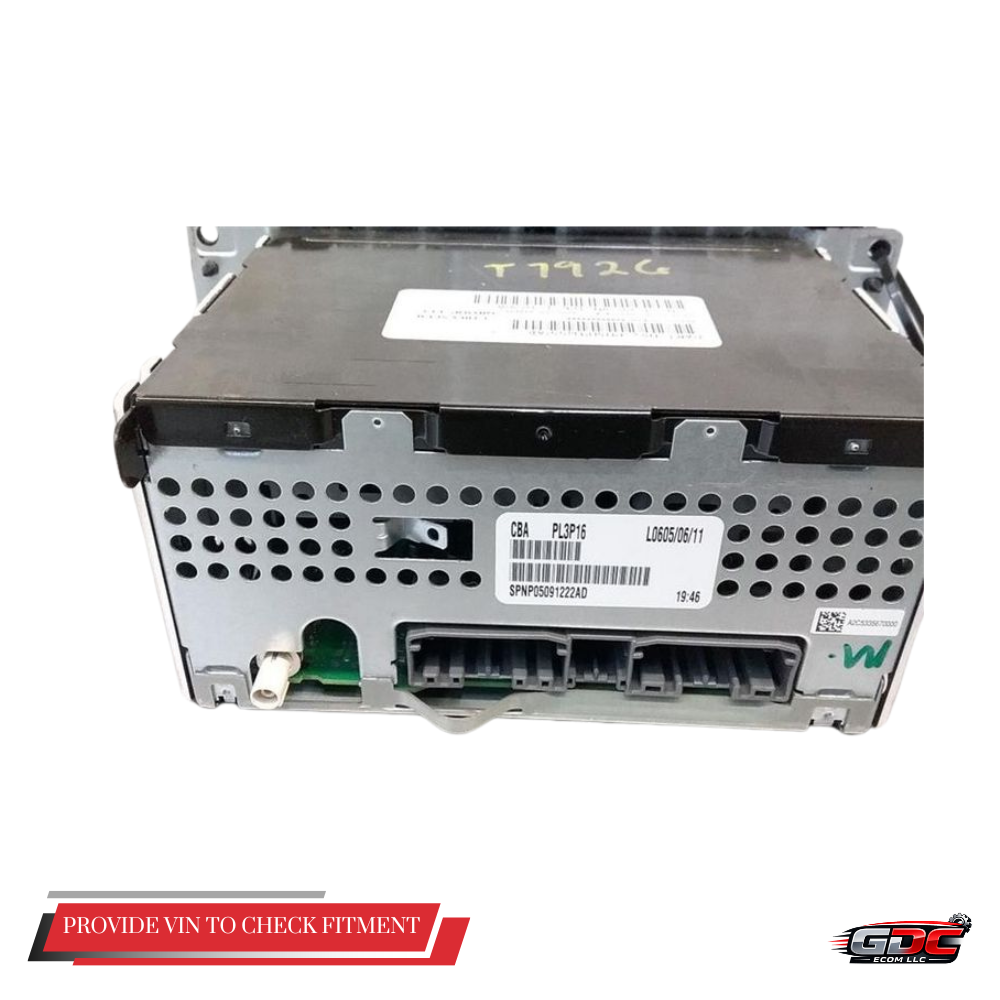 2011–2012 Dodge Caliber AM FM CD MP3 Radio Receiver OEM — view 2