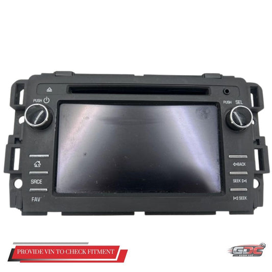 2016–2017 Chevrolet Traverse Enclave Radio Receiver Display ID 84082781 — view 1