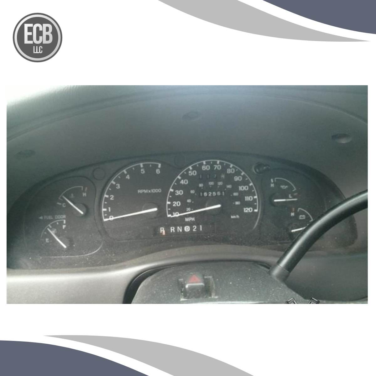 2001–2003 Ford Ranger MPH Speedometer Head Cluster Gauge Instrument OEM — view 1