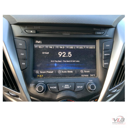 2012–2015 Hyundai Veloster Radio Display Receiver Satellite CD OEM 96560 2V720 — view 3