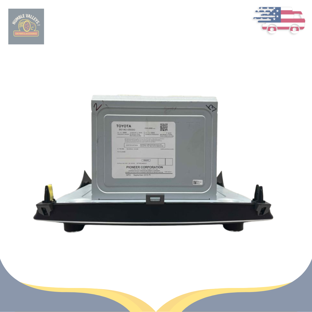 2016–2017 Toyota Camry Radio Display Screen ID P11224 — view 2
