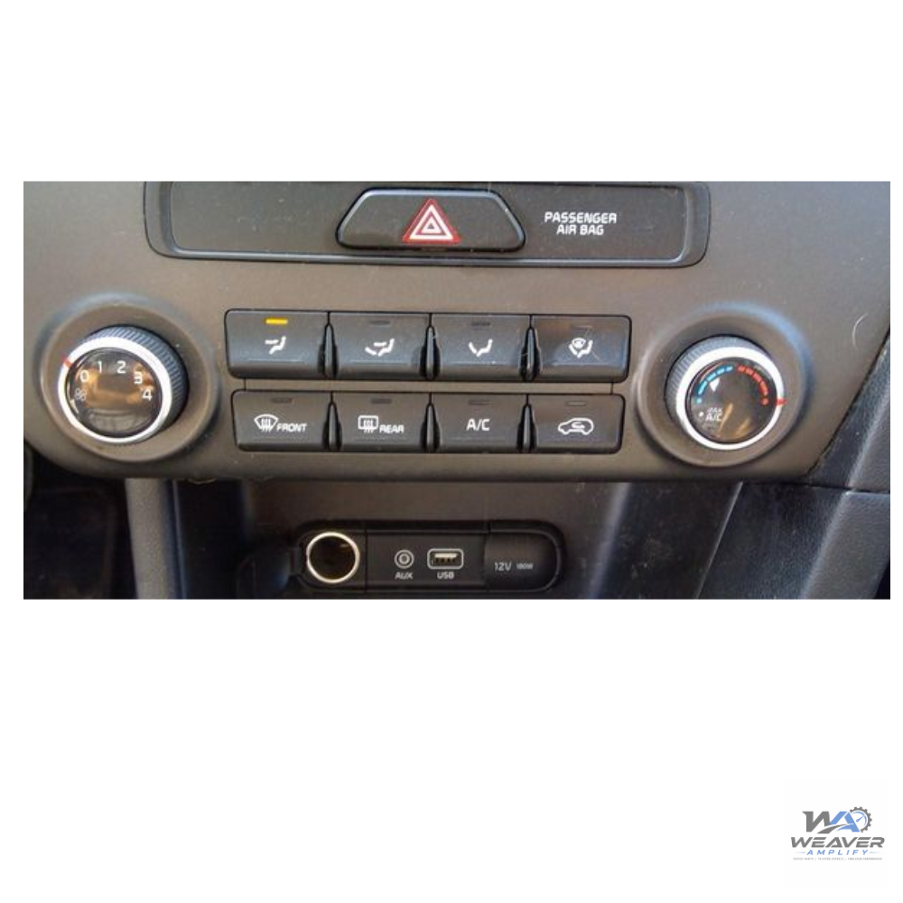 2017–2019 Kia Sportage Manual A/C AC Heater Temperature Control OEM — view 3
