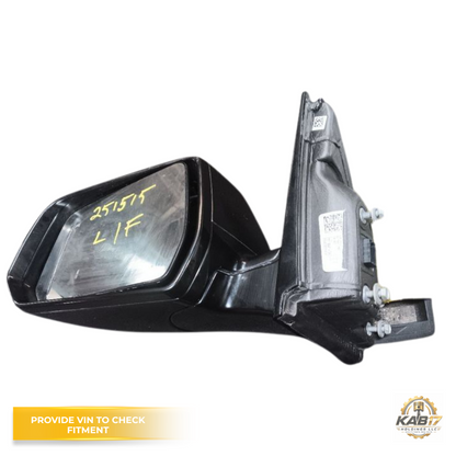 2018–2022 Chevrolet Traverse Left Driver Side View Door Mirror Black OEM — view 2