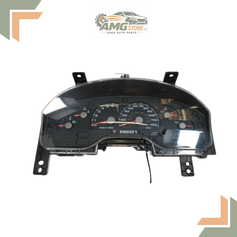 2004–2005 Ford Explorer Sport Trac Speedometer Cluster MPH with Message Center Oem — view 1