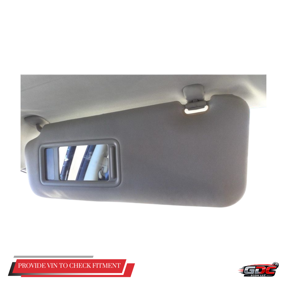2010–2014 Mazda CX-9 LH Driver Sun Visor With Illuminated Gray OEM — view 3