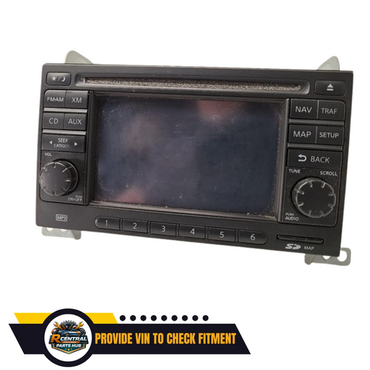 2011 Nissan Juke Radio Receiver Navigation with Display — view 1