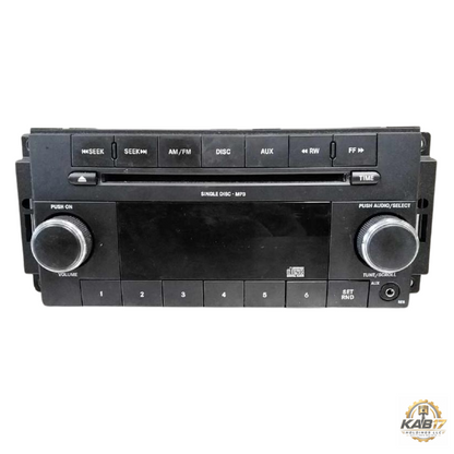 2011–2012 Dodge Caliber AM FM CD MP3 Radio Receiver RES OEM — view 1
