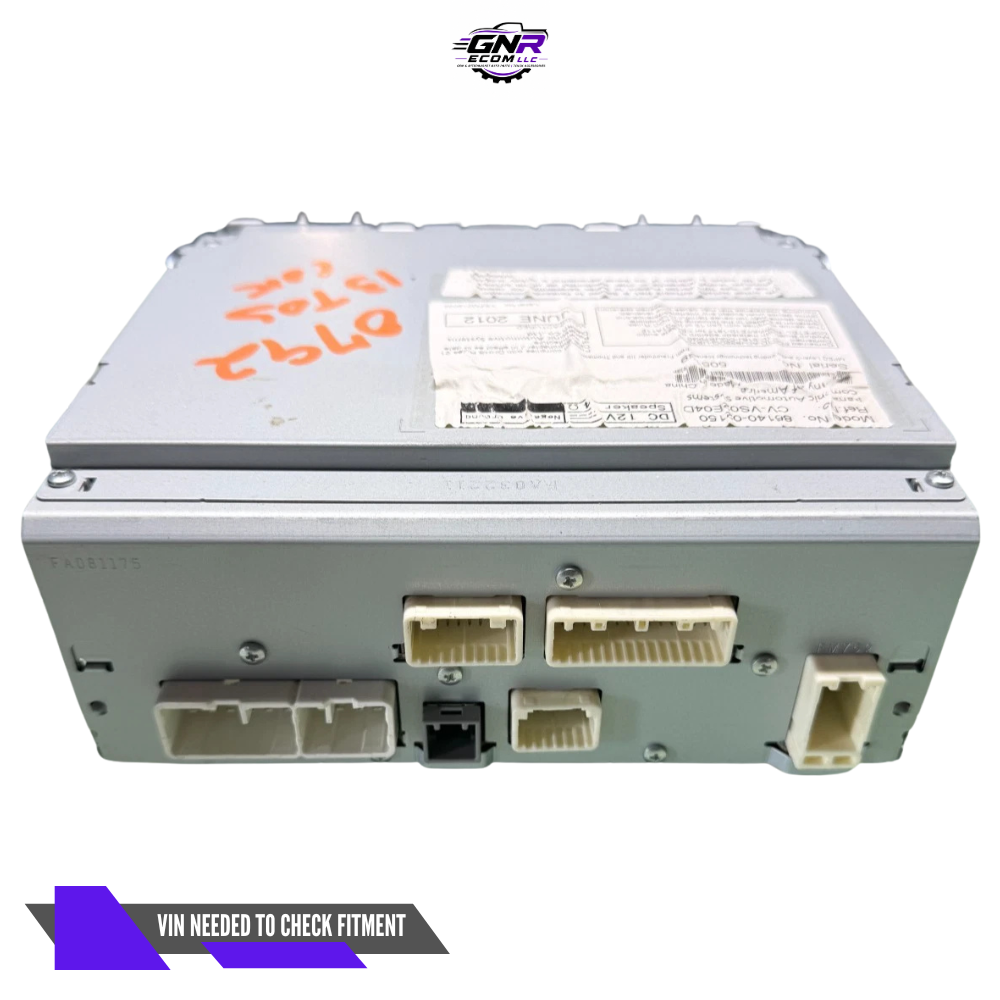 2013 Toyota Corolla CD Player Radio with Display Screen 57056 OEM — view 2