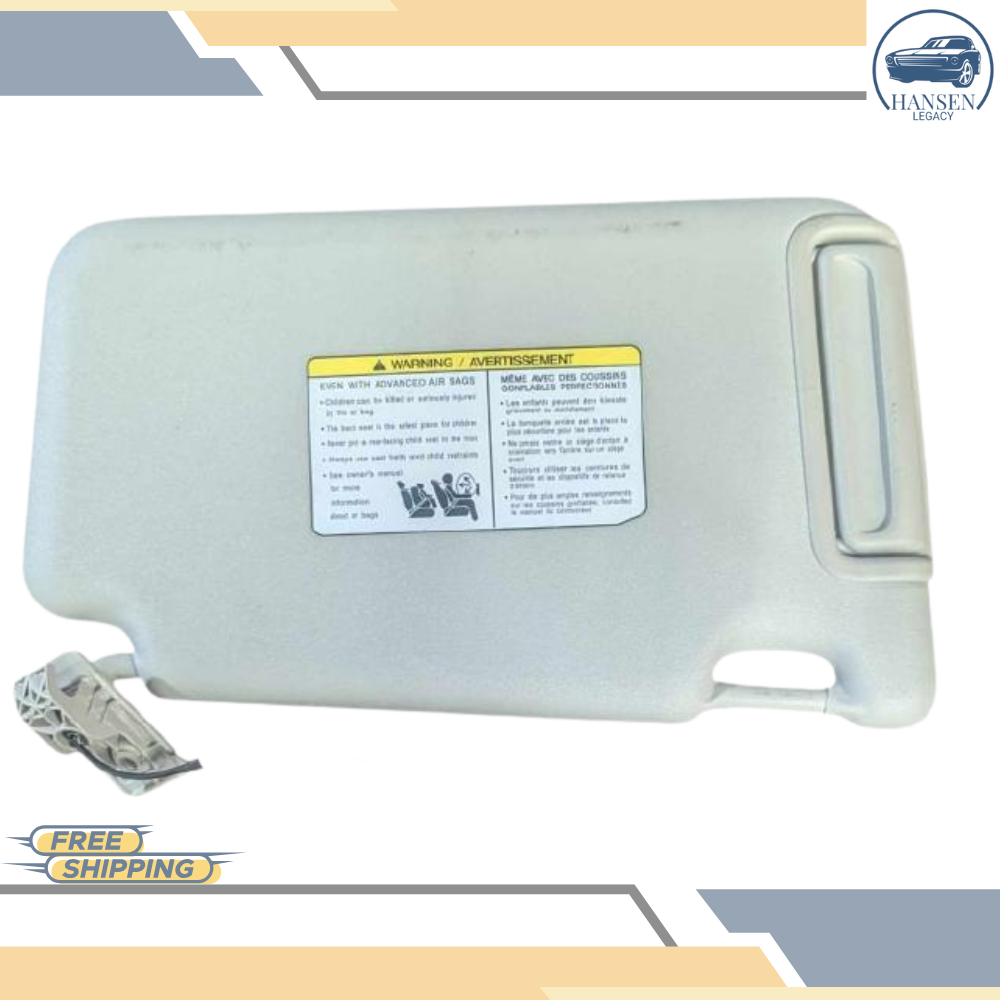 2018–2024 Nissan Kicks Driver LH Sun Visor OEM — view 1