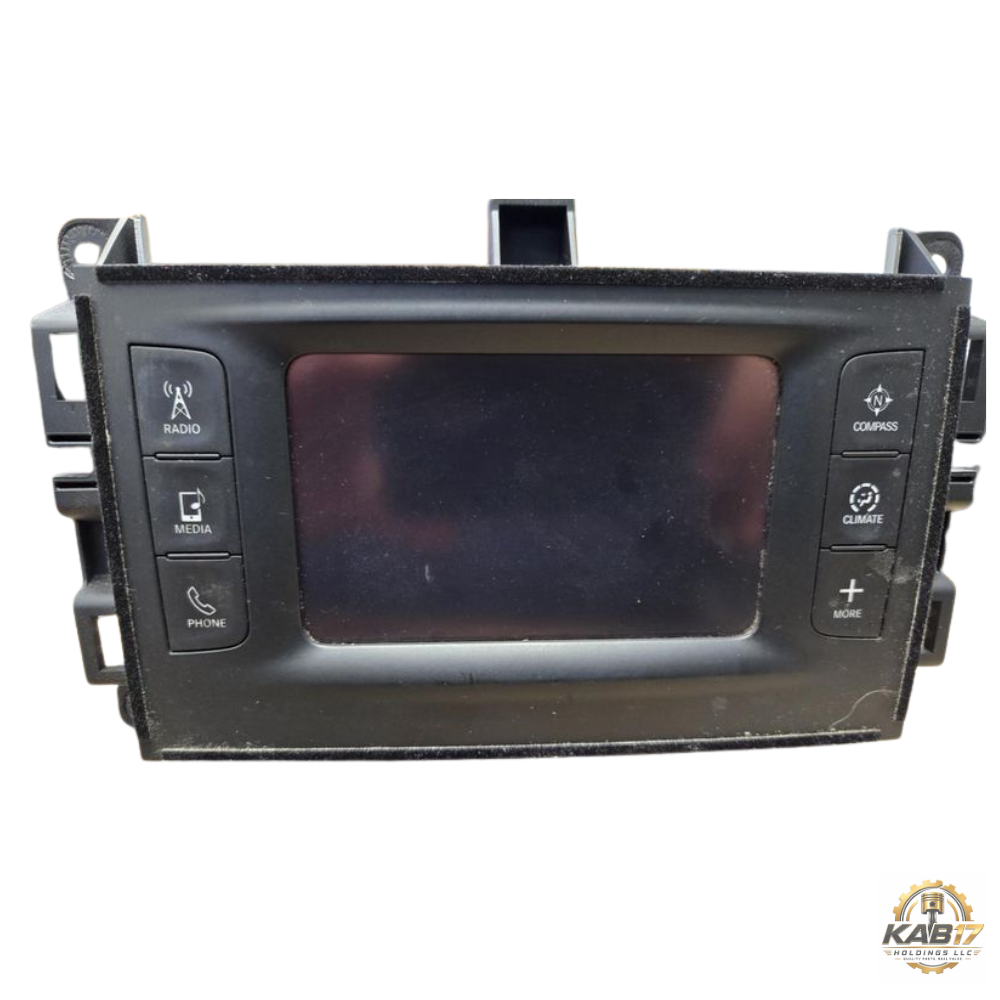 2014 Jeep Grand Cherokee Radio Receiver 5.0 Display Satellite OEM — view 1