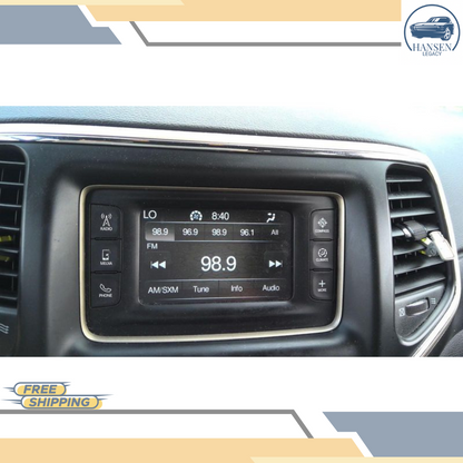 2016 Jeep Grand Cherokee Radio Receiver with Display Satellite 16 — view 2