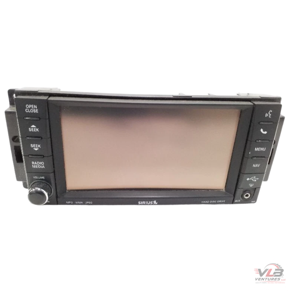2011–2012 Chrysler 200 Navigation XM MP3 Radio RHR OEM 11 12 — view 1