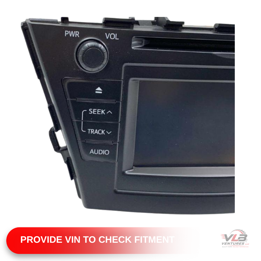 2012–2014 Toyota PRIUS Touch Screen Stereo AM FM XM HD Radio CD Player 57011 OEM — view 3