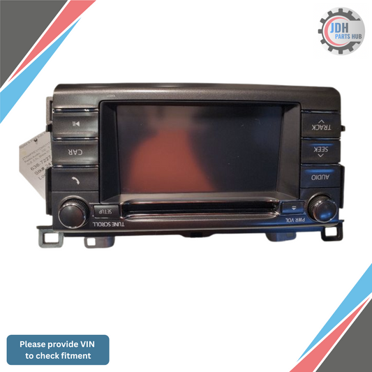 2013–2014 Toyota RAV4 Radio Display & Receiver Screen CD 100071 OEM — view 1