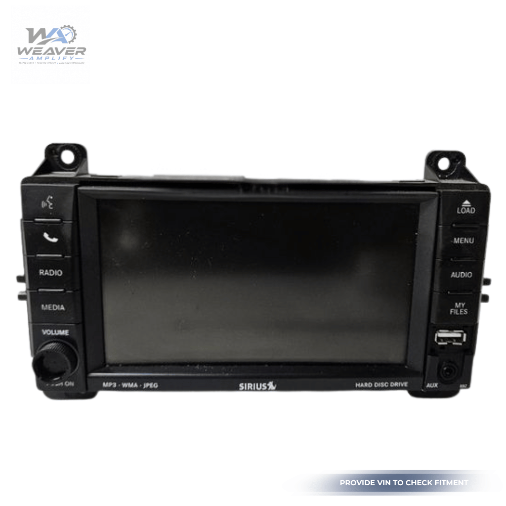 2011–2013 Dodge Durango Radio Display Receiver RBZ Satellite AM FM CD OEM 12 13 — view 1