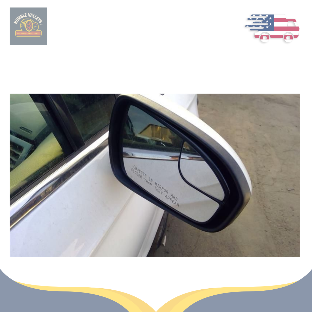 2016–2020 Ford Fusion Right Passenger Side View Door Mirror White RH 16 17 18 — view 5