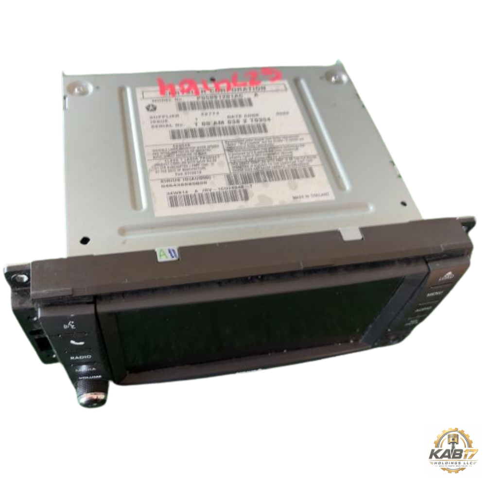 2012–2019 Chrysler Town & Country Radio Multimedia Satellite AM FM CD RBZ OEM — view 2