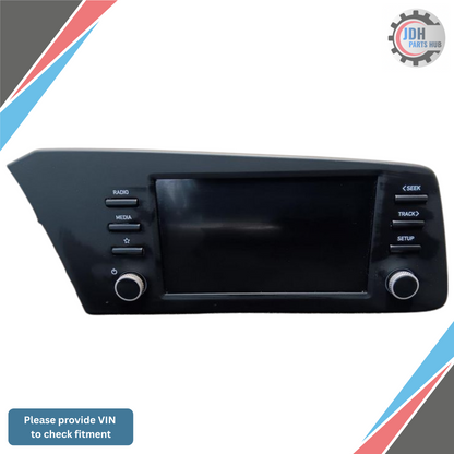 2021–2022 Hyundai Elantra Radio Receiver 8" Display Screen OEM — view 1