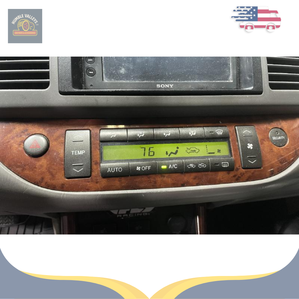 2002–2006 TOYOTA CAMRY AC HEAT TEMPERATURE CLIMATE CONTROL 1 PLUG OEM — view 2
