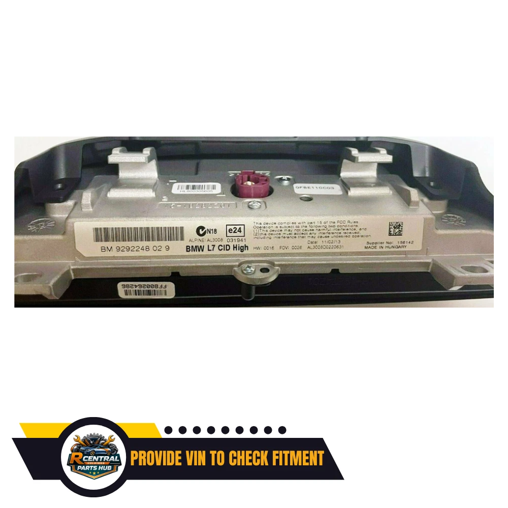 2012–2015 BMW 328i Dash Information 8.8" Display Screen with Navigation OEM — view 4