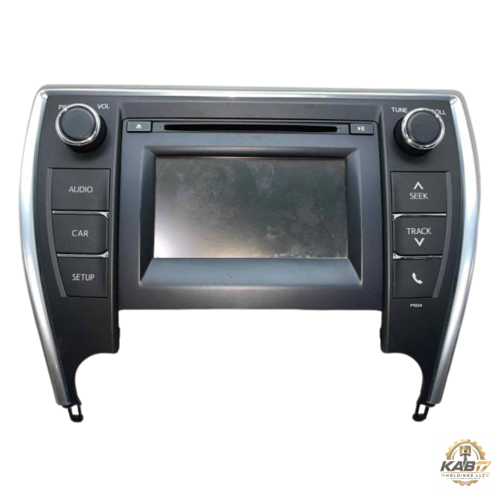 2016–2017 Toyota Camry Radio Display Screen ID P11224 OEM — view 1
