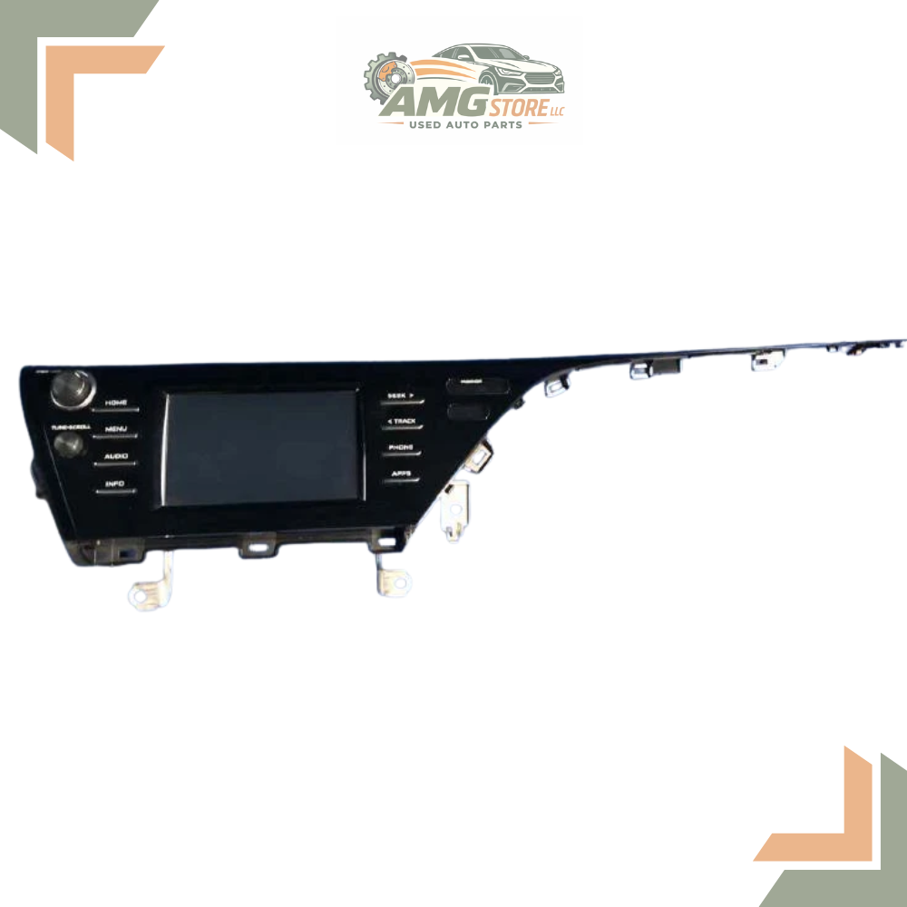 2018–2019 Toyota Camry Radio Receiver Display Screen ID 86140-33380 OEM — view 1