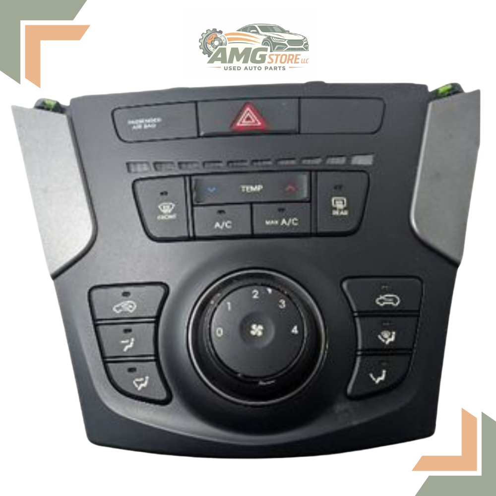 2017–2018 Hyundai Santa Fe Sport SWB Manual Climate Control Panel OEM AC Heater — view 2