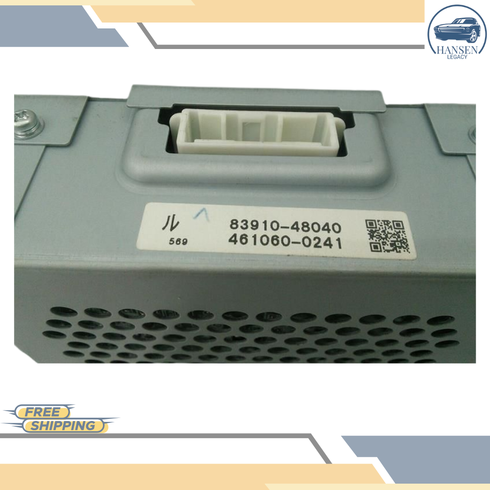 2009–2010 TOYOTA Highlander Upper Dash Information Display Screen OEM — view 2
