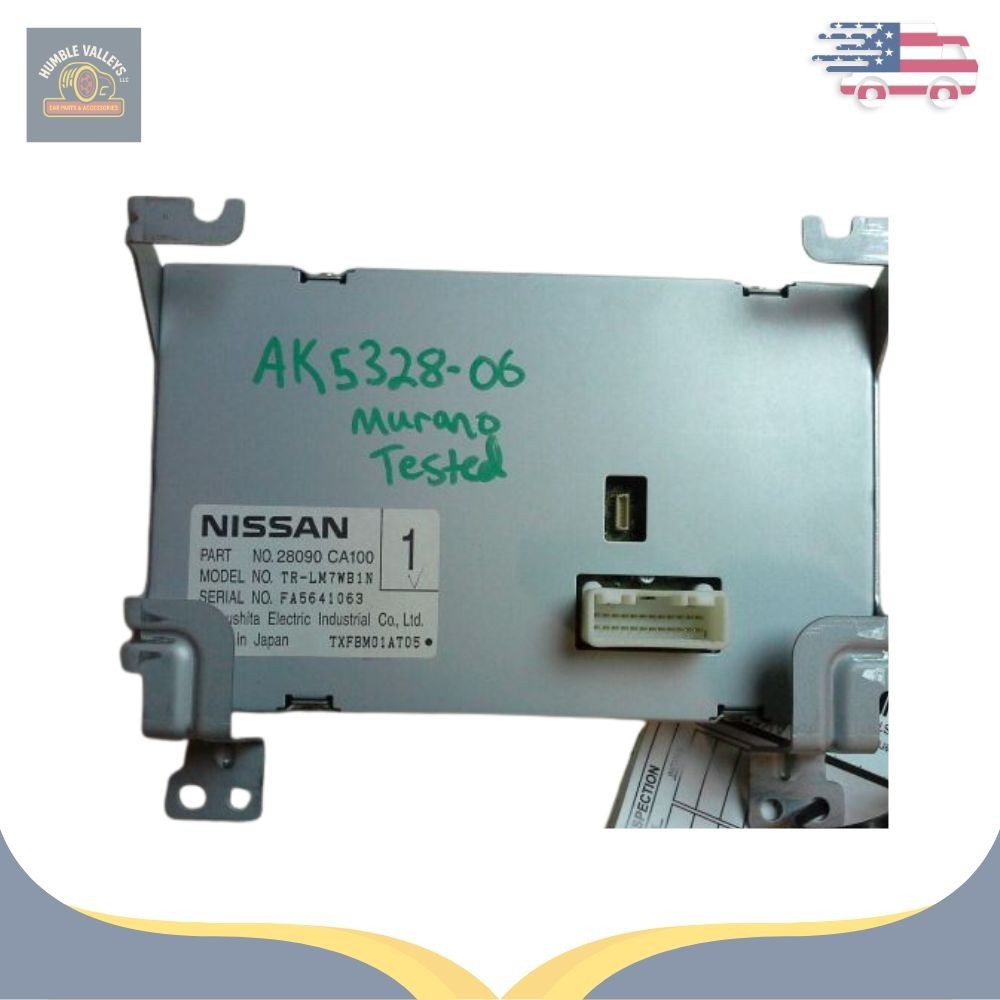 2003–2007 Nissan Murano Information Display Screen Dash Navigation — view 2