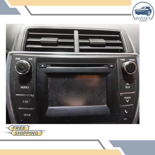 2015 Toyota Camry Radio Receiver & Display Screen ID 10803 OEM 15 — view 1