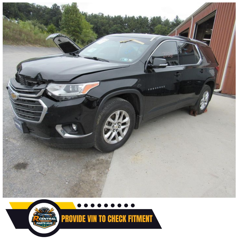 2018–2022 Chevrolet Traverse Left Driver Side View Door Mirror Black — view 4