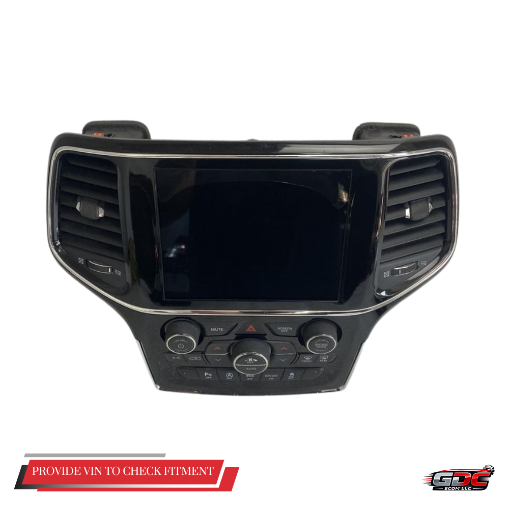 2019–2020 Jeep Grand Cherokee Climate AC Heater Control Unit with Bezel OEM — view 1
