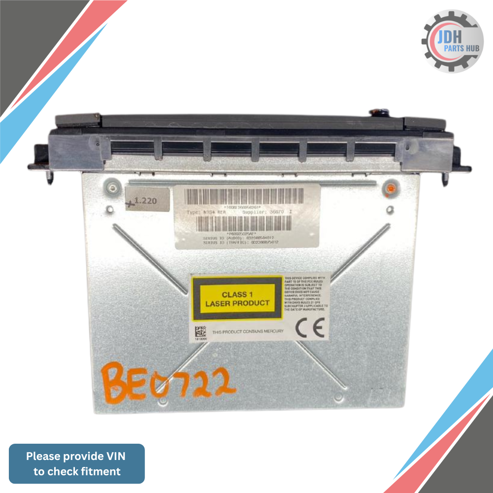 2009–2011 Volkswagen Routan CD DVD HDD Navigation Satellite Radio Reciever OEM — view 2