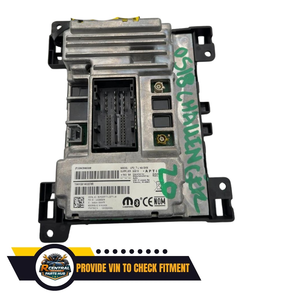 2018–2020 Dodge Charger AM FM Radio Receiver with Display Screen OEM — view 3