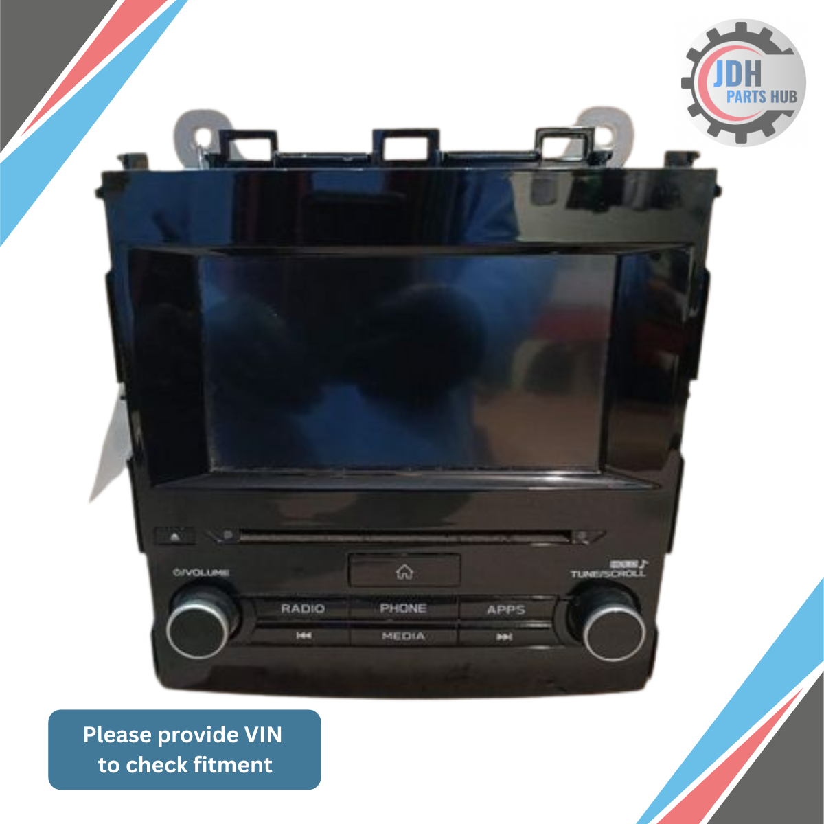 2019 Subaru XV Crosstrek OEM Radio Receiver Display Screen OEM — view 1