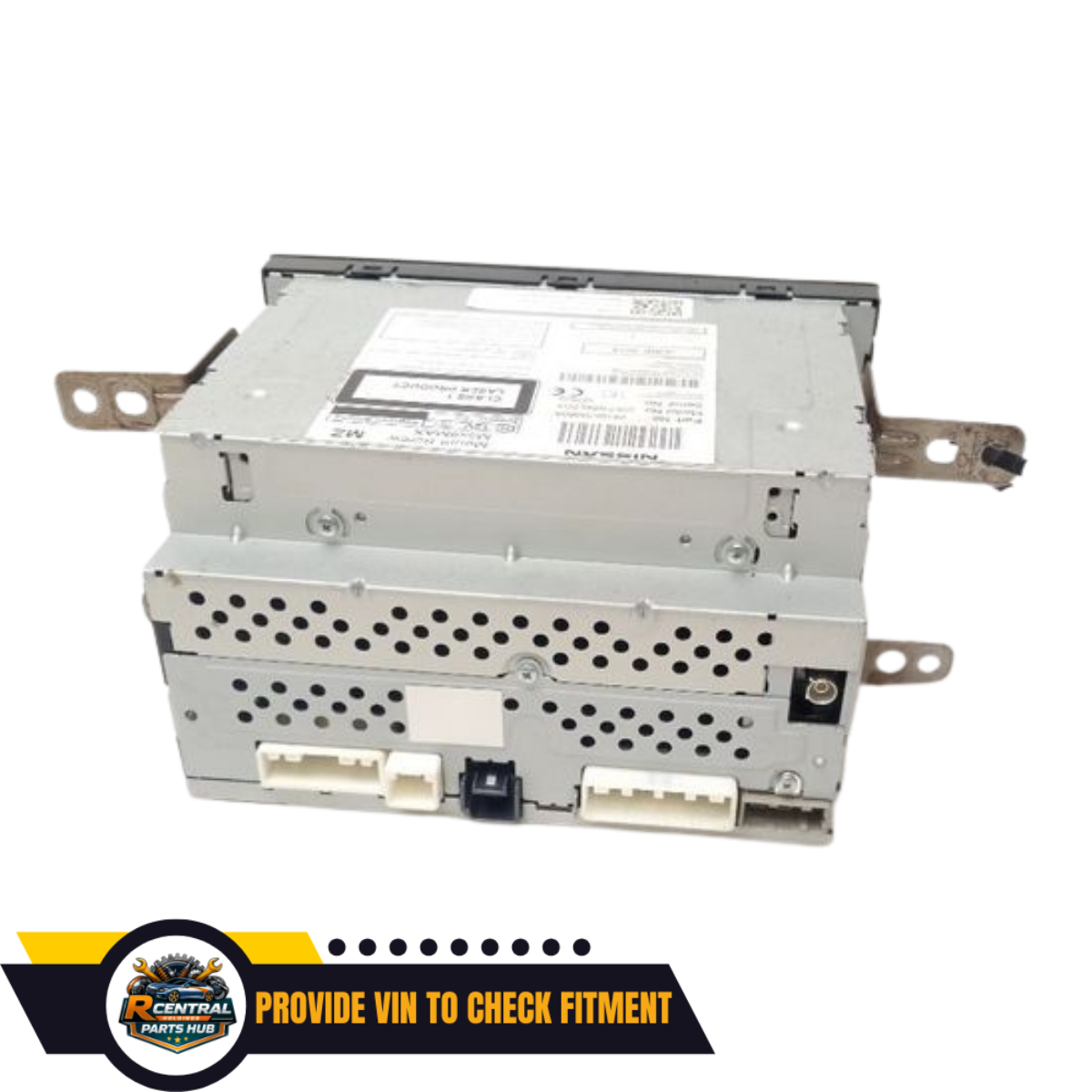 2015 Nissan Versa Radio Receiver with Display Screen CD XM Satellite OEM — view 5