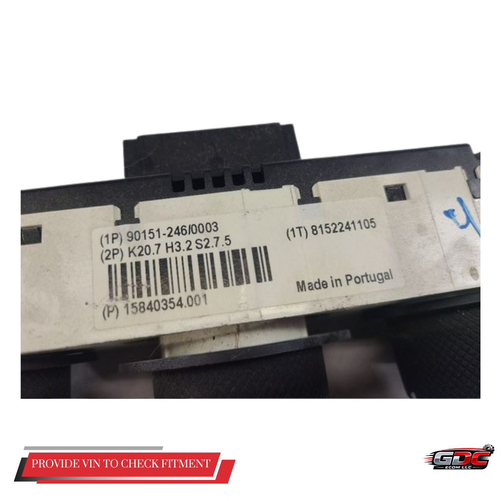 2006–2008 Hummer H3 Manual Climate AC Heater Temperature Control OEM — view 2