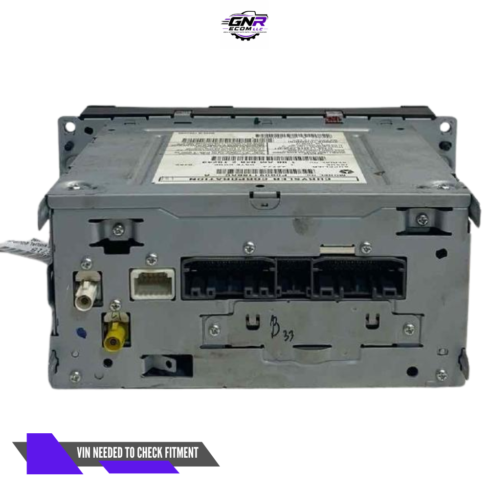 2012 Jeep Liberty AM FM CD AUX DVD Navigation Radio RHB W Satellite OEM — view 3