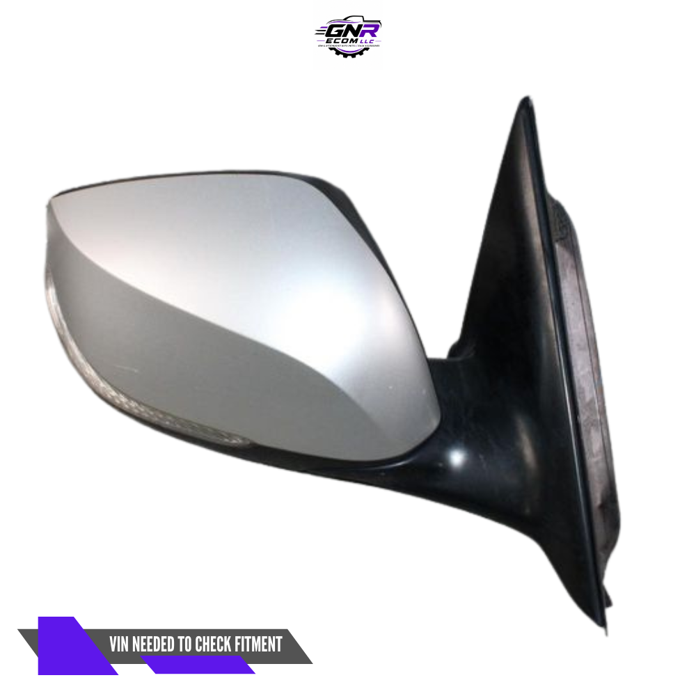 2014–2021 Infiniti Q50 Right Passenger Side Door Mirror Heated Gray — view 1
