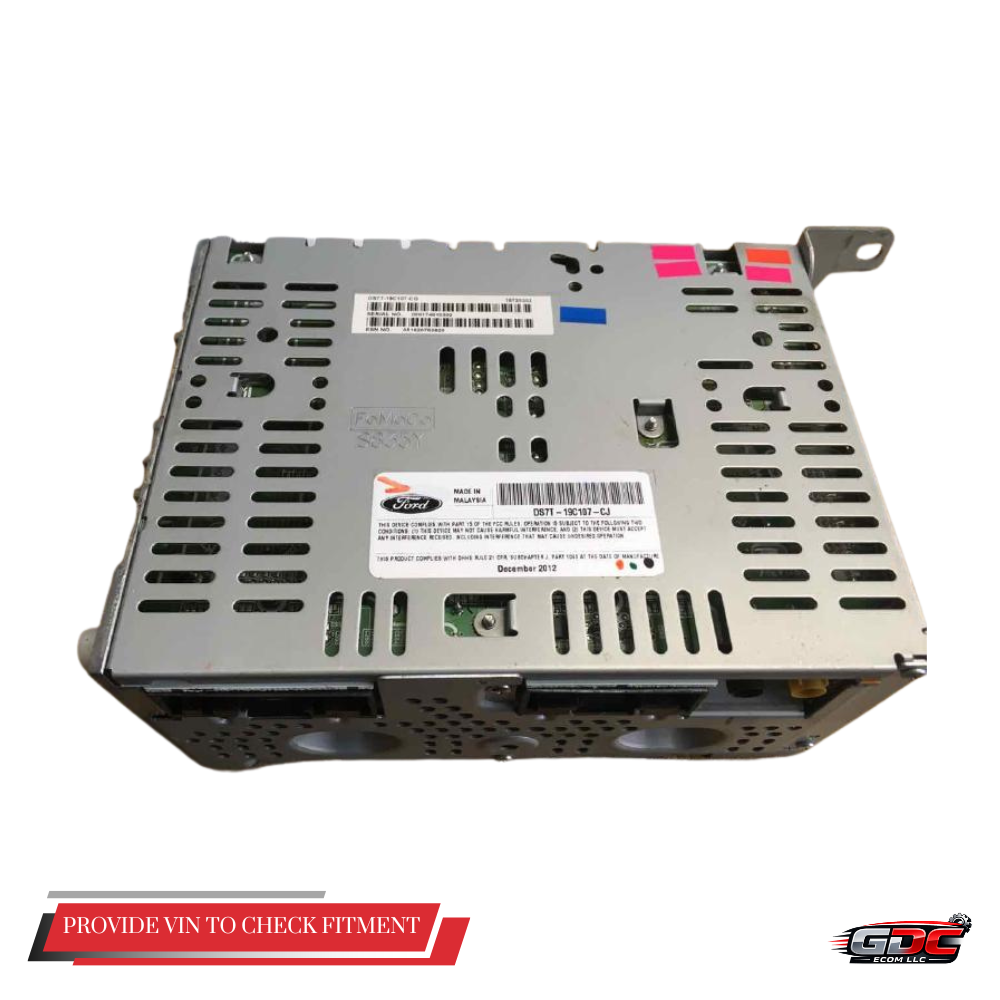 2013–2015 Ford Fusion AM FM CD MP3 Radio Receiver OEM DS7T-19C107-CJ — view 2