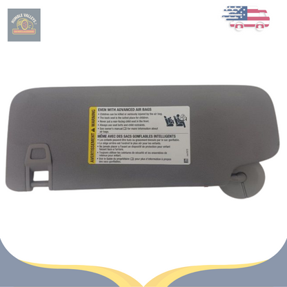 2018–2019 Chevrolet Equinox LH Driver Sunvisor Sun Visor with Mirror & Light OEM — view 1