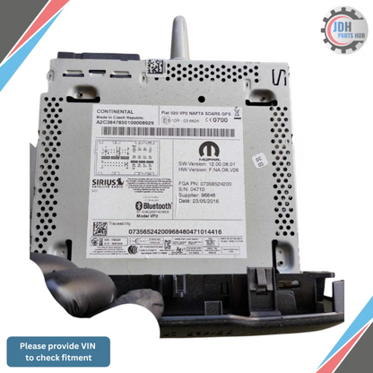 2015–2017 Jeep RENEGADE 5" Touch Radio Display Receiver Satellite OEM — view 2