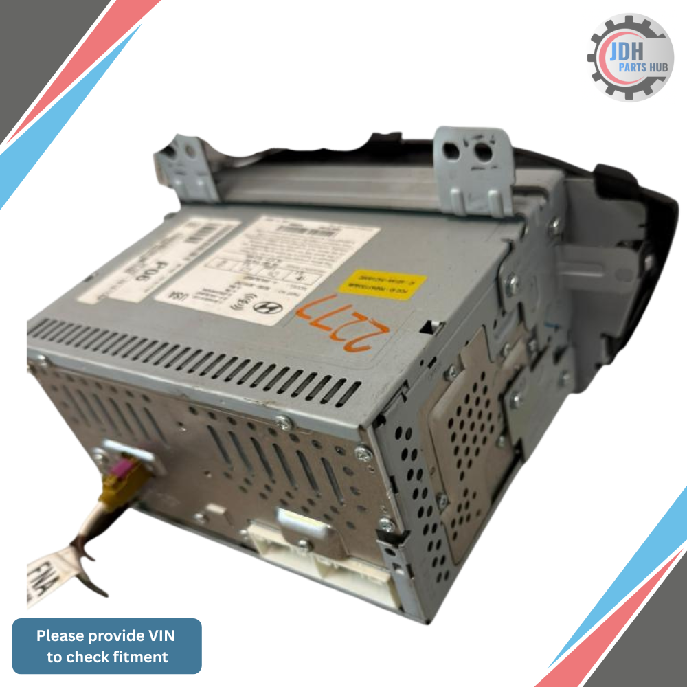 2010–2013 Hyundai Tucson AM FM CD MP3 Radio Receiver OEM — view 3
