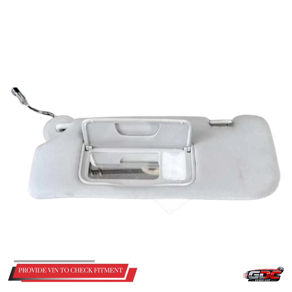 2012–2015 Chevrolet Captiva Left Driver Sun Visor Gray OEM — view 2