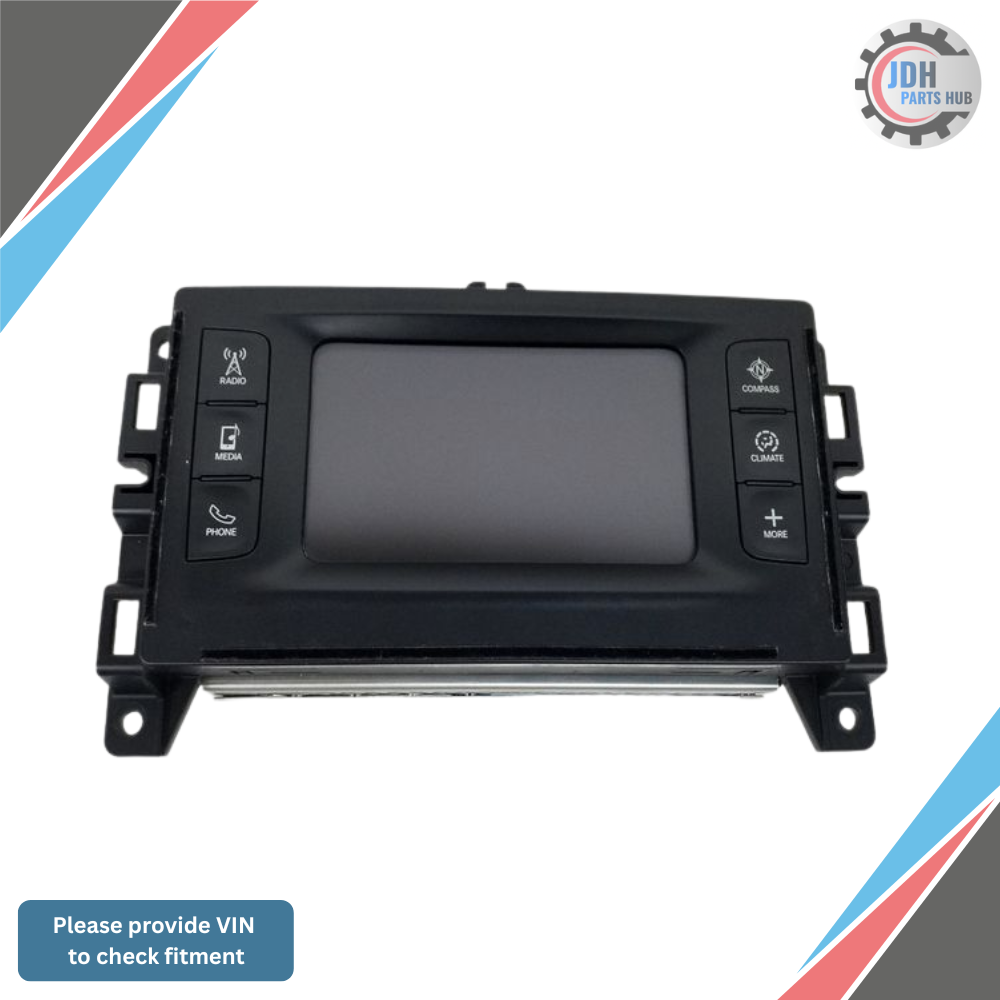 2014 Jeep Grand Cherokee Radio Receiver 5.0 Display Satellite OEM — view 1