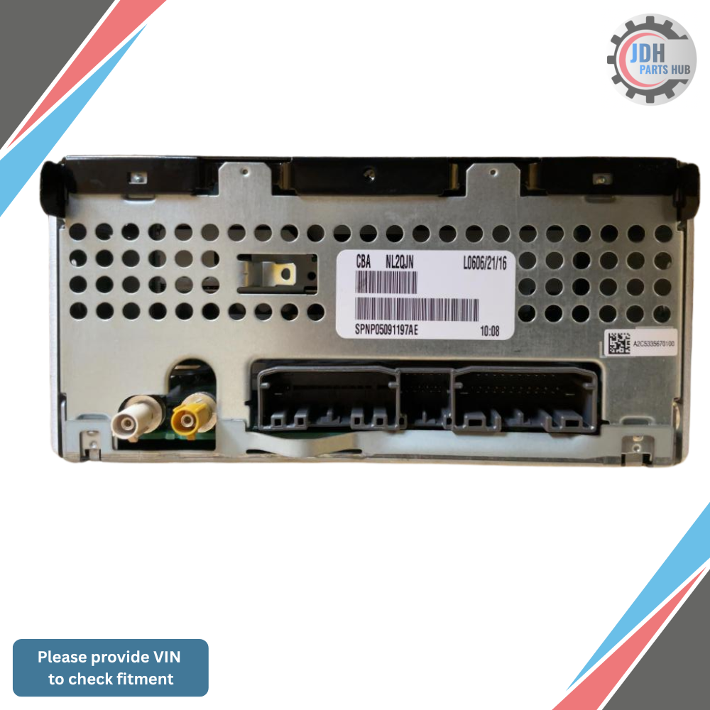 2012–2017 Jeep Patriot MP3 CD with Satellite Radio Receiver Face ID RES OEM — view 3